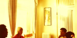 Lady Diana Mukpo and Carolyn Rose Gimian