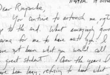 Joshua Zim’s Letter