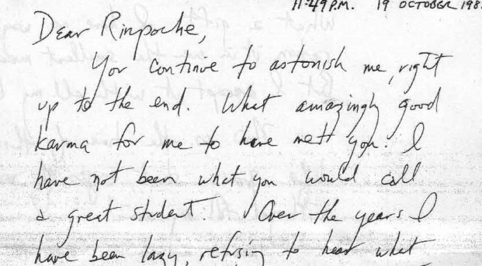 Joshua Zim’s Letter