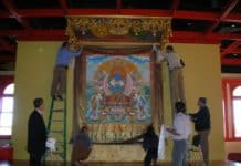 Preservation of the Great Vajradhara Thangka