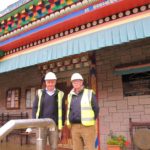 self , David Hayward, building director, at Samye Ling