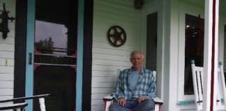 On the Porch at Charlemont