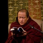 08- 095 Dzongsar Khyentse Rinpoche teaching on CHogyam Trungpas Book “Transcending Madness”at the McInnes room