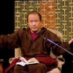 08- 095 Dzongsar Khyentse Rinpoche teaching on CHogyam Trungpas Book “Transcending Madness”at the McInnes room