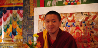 Khyentse Yangsi Rinpoche in Vermont