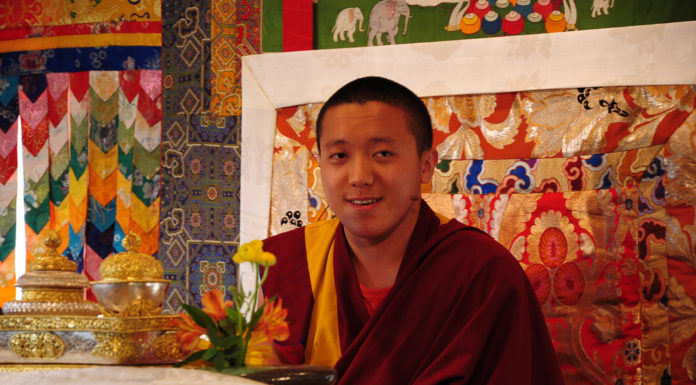 Dilgo Khyentse Yangsi Rinpoche in Colorado