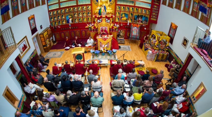 Thrangu Rinpoche Confers Chakrasamvara Empowerment in Crestone
