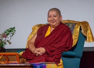 Lopon Jann Jackson and Lopon Helen Berliner for a discussion on Minling Jetsün Khandro Rinpoche.
