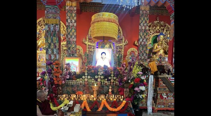 Chogyam Trungpa Rinpoche 2023 parinirvana commemoration, Surmang, Tibet