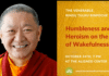 Ringu Tulku Rinpoche on Humbleness and Heroism