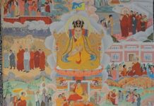 Thangka Commemorating the 50th Anniversary of the Karmapa’s visit to the West